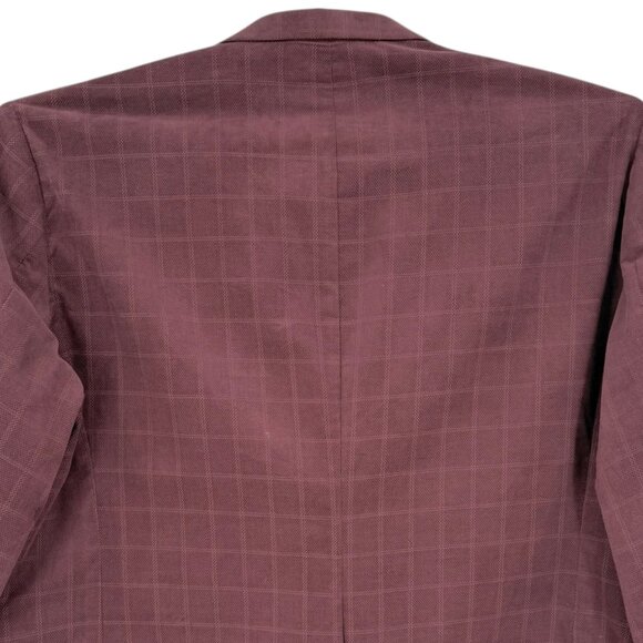 Stafford Men's Burgundy Corduroy Sport Coat Big/Tall Size 60 Long NWT $220.00 - Picture 4 of 12